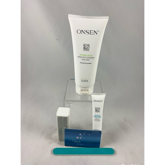 NEW Onsen Peppermint Foot Spa Kit pouch - Picture 4 of 6